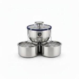 Stainless Steel Pet Water Fountain (Large)